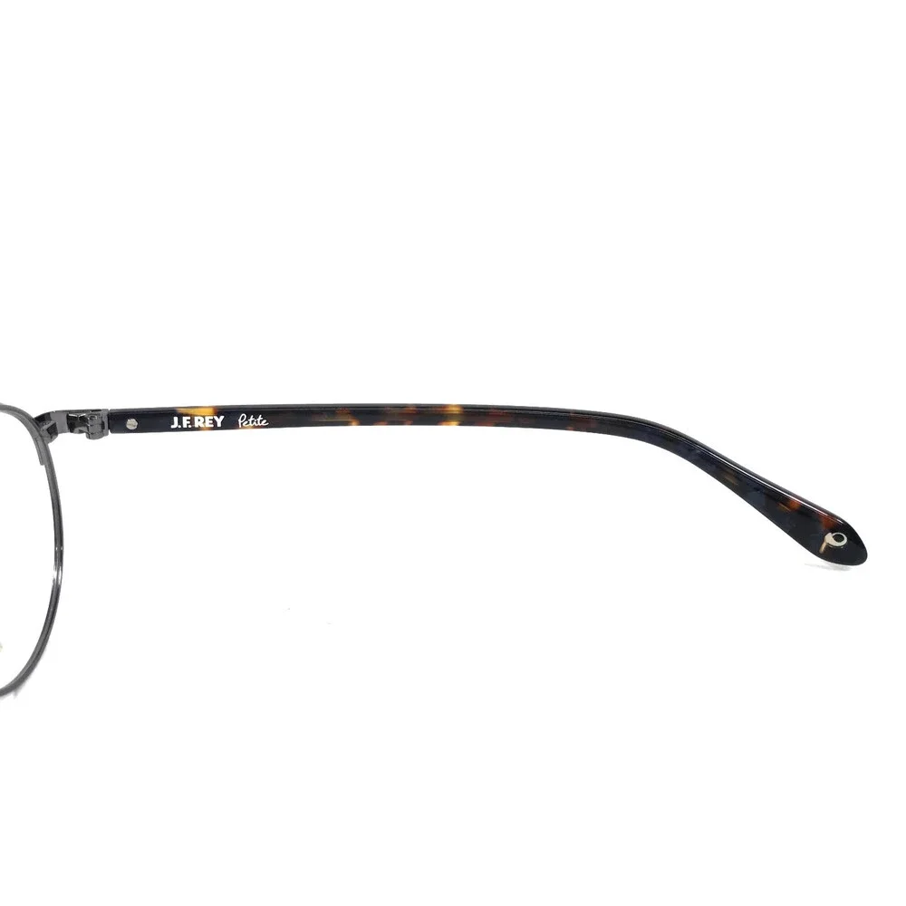 J.F. Rey Petite Eyeglasses Frames PM054 2505 Brown Tortoise Blue Round 46-18-140